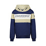 No Way Monday Jungen-Hoodie blau, sandfarben, weiß