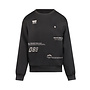 No Way Monday jongens sweater zwart graphics