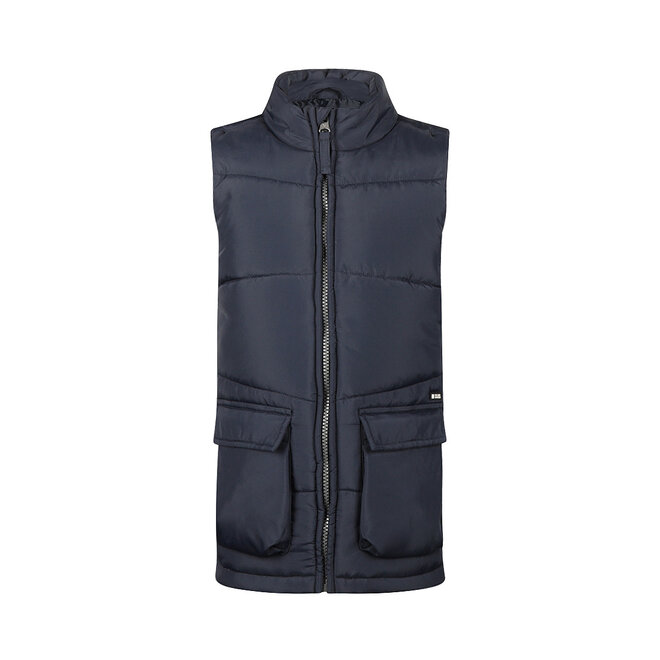 No Way Monday jongens bodywarmer donkerblauw