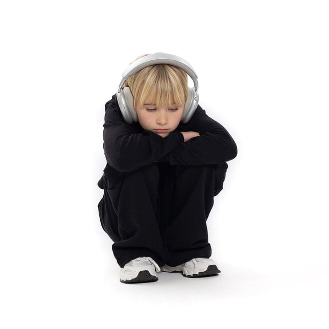 No Way Monday Mädchen-Hoodie, schwarz, boxy Fit