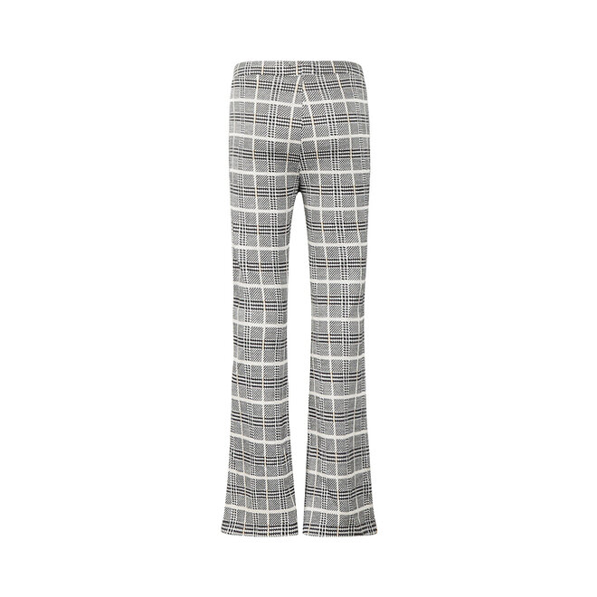 No Way Monday girls’ checked flared treggings