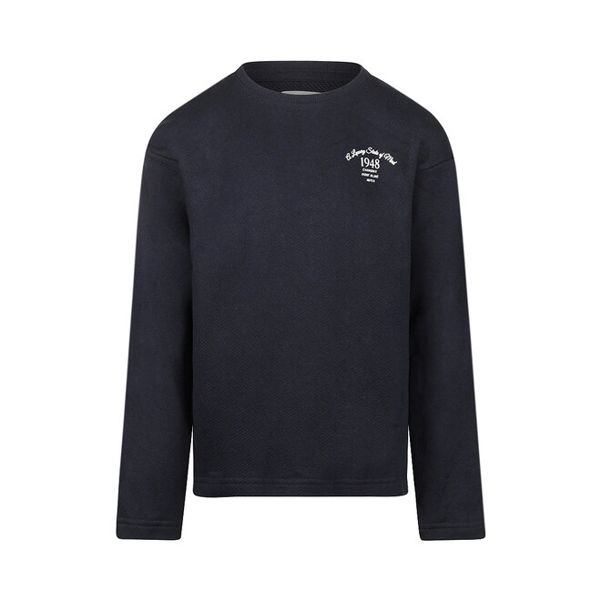 No Way Monday jongens longsleeve navy
