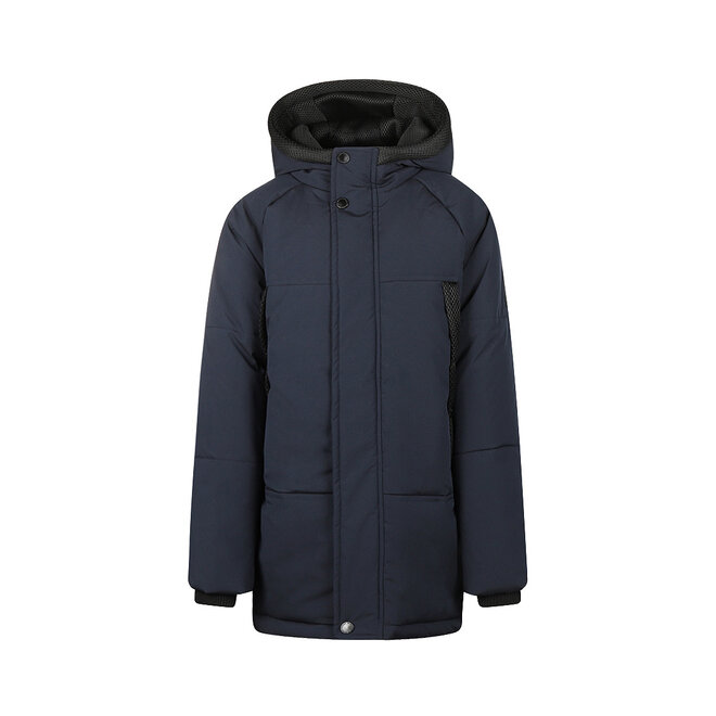 No Way Monday boys’ winter coat, dark blue, water-repellent