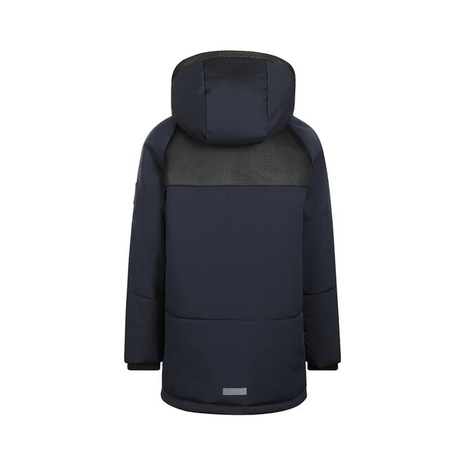 No Way Monday Jungen-Winterjacke dunkelblau, wasserabweisend