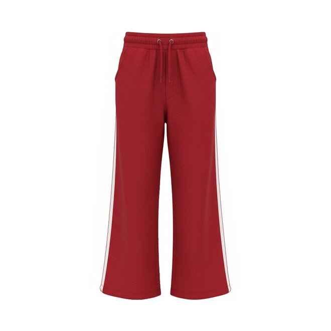 No Way Monday girls’ jogging bottoms, red piping