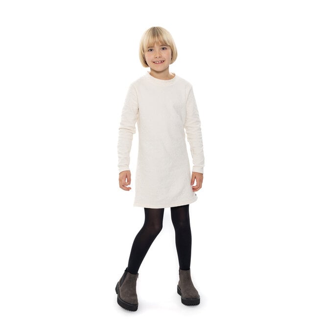 No Way Monday meisjes jurk off white bloemen