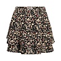 No Way Monday Mädchen-Skort, schwarz, beige, rot