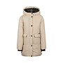 No Way Monday meisjes winterjas parka beige waterafstotend
