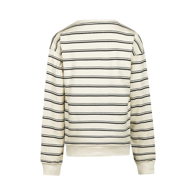 No Way Monday boys’ jumper, off-white, striped