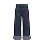 No Way Monday meisjes jeans wide leg blauw