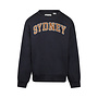 No Way Monday Jungen-Sweatshirt, locker geschnitten, dunkelblau-braun