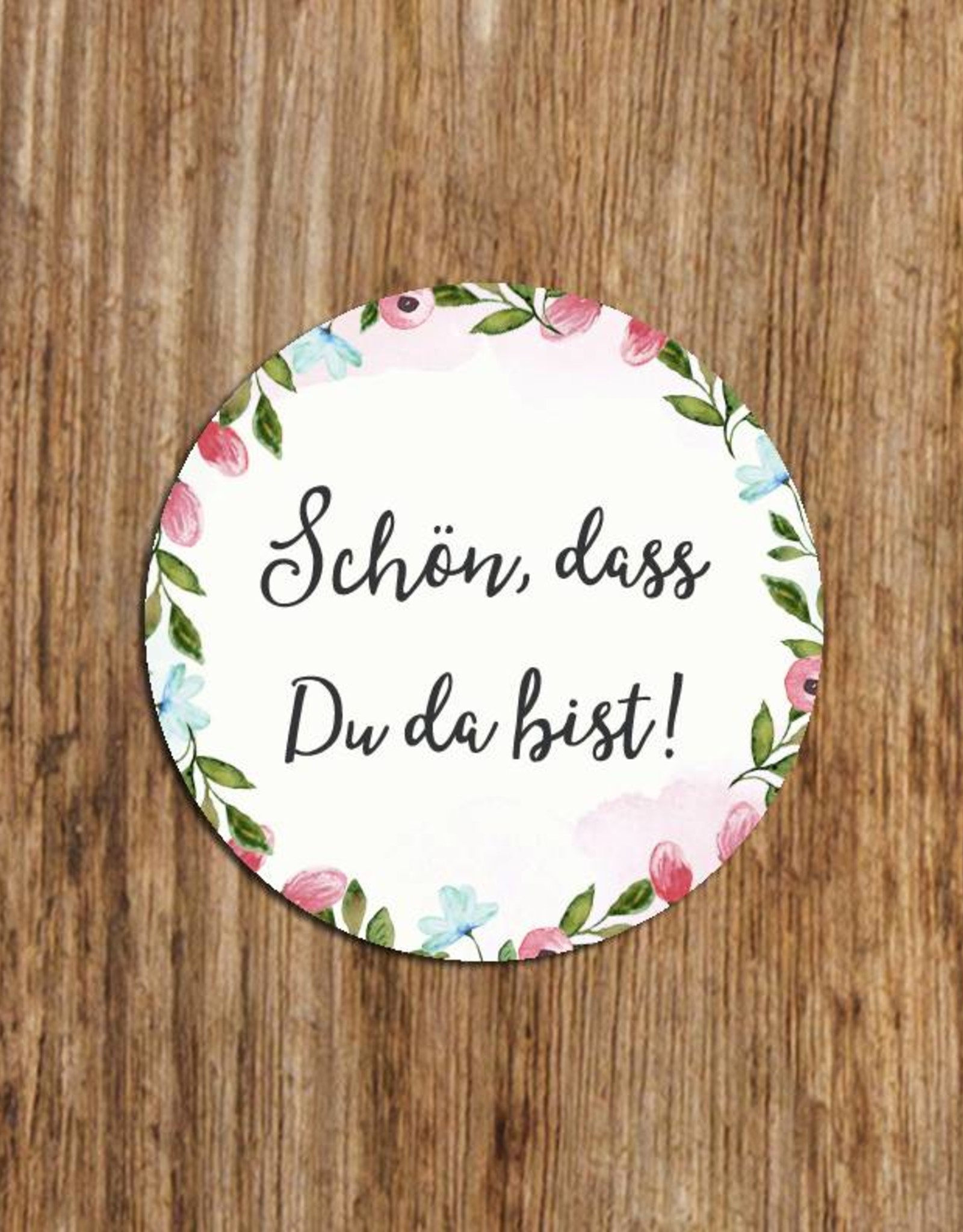 Sticker Schön Dass Du Da Bist Hochzeit Sticker Hochzeit Gastgeschenk Aufkleber Nastamide