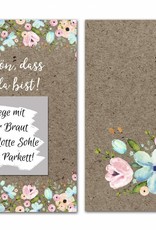 50 Rubbelkarten "Schön, dass Du da bist!"