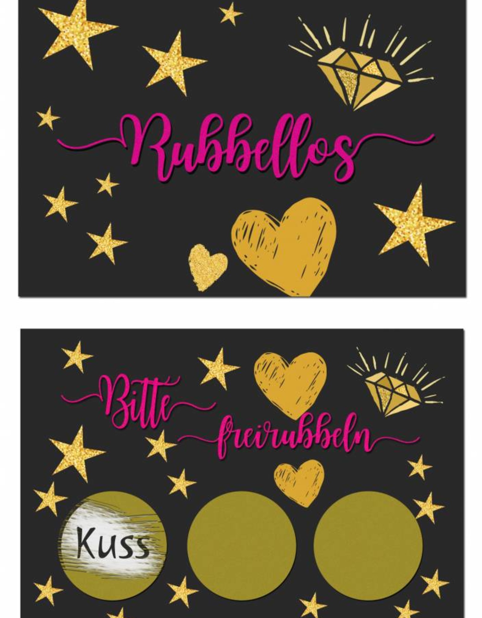 DIY Rubbellose für Junggesellinnenabschied