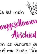 Junggesellenabschied Tattoo Set 10-teilig