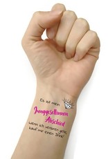 Junggesellenabschied Tattoo Set 10-teilig