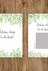 50 Rubbelkarten "Grüne Hochzeit"