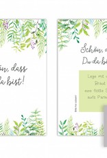 50 Rubbelkarten "Grüne Hochzeit"