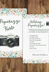 50 Fotokarten "Weiße Hochzeit"