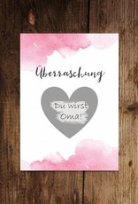 5 x Rubbelkarten "Überraschung Aquarell"