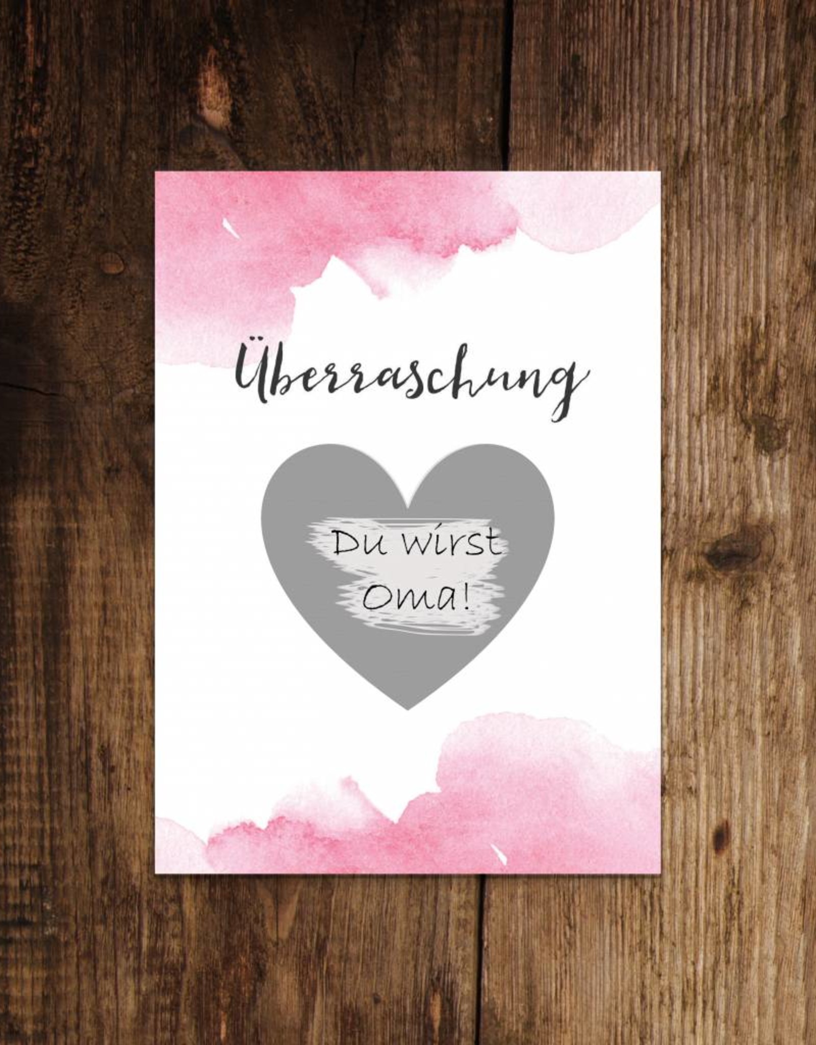 5 x Rubbelkarten "Überraschung Aquarell"