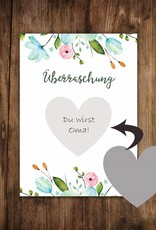 5 x Rubbelkarten "Überraschung Blumen"