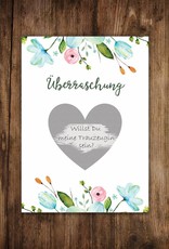 5 x Rubbelkarten "Überraschung Blumen"