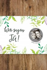 Save the Date Rubbelkarten für die Hochzeit, 25 Stück