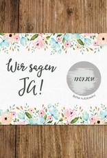 Save the Date Rubbelkarten für die Hochzeit, 25 Stück