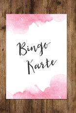 50 Bingokarten Hochzeit, Hochzeitsbingo Spiel