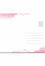 Postkarte "Vielen Dank" Aquarell Hochzeit