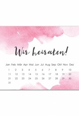 Save the Date Karten für die Hochzeit, 50 Stück
