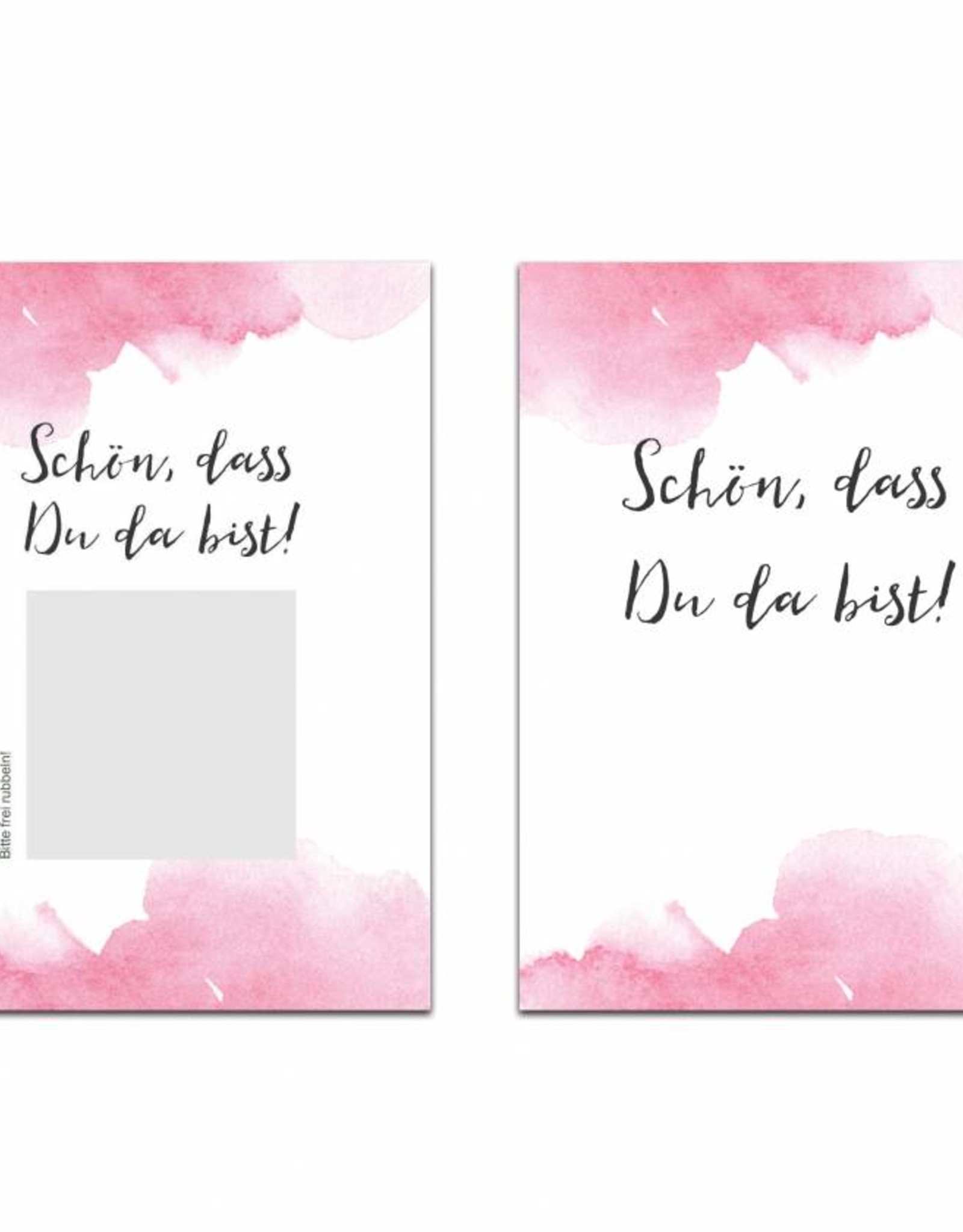 50 Rubbelkarten "Aquarell"