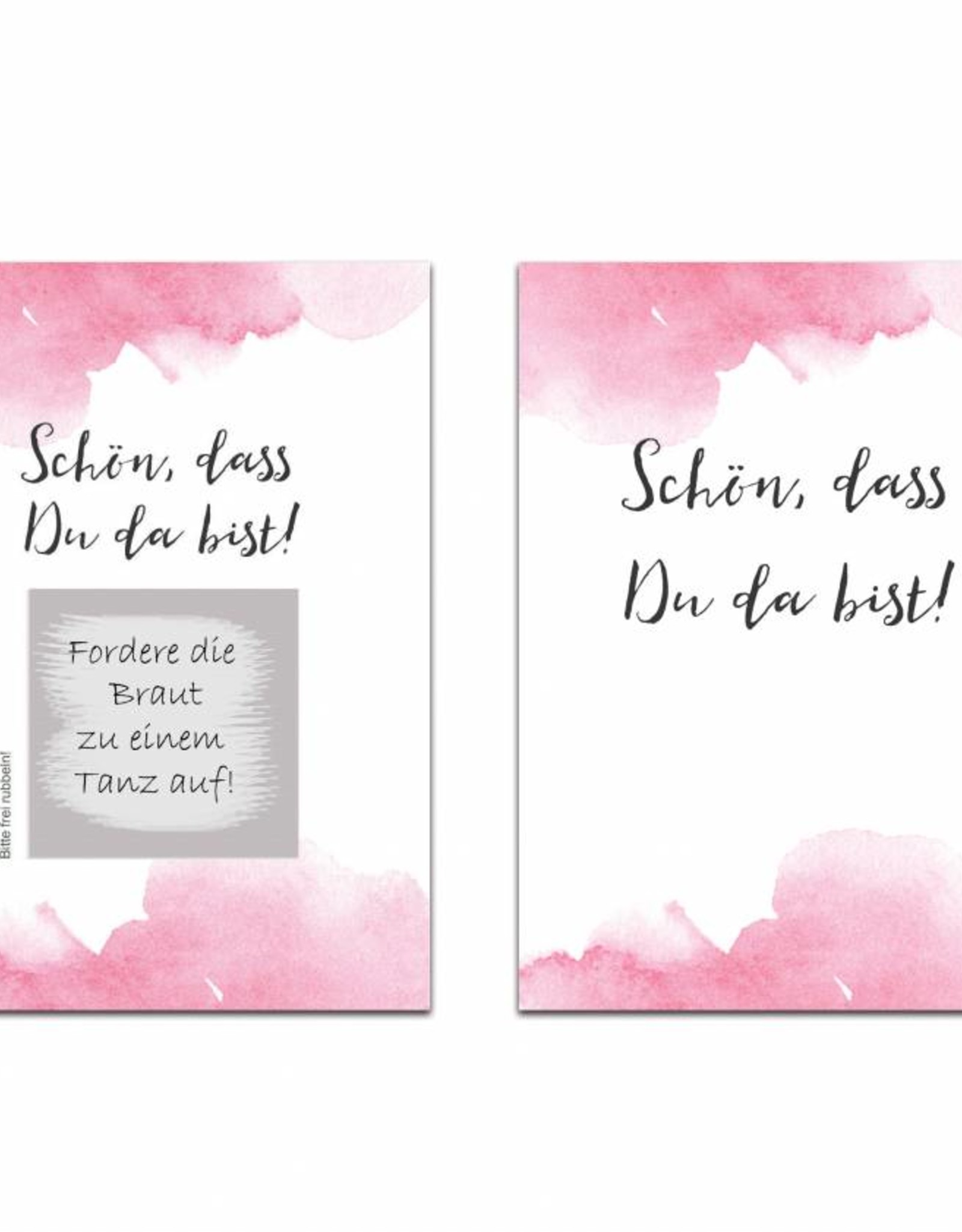 50 Rubbelkarten "Aquarell"