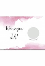 Save the Date Rubbelkarten für die Hochzeit, 25 Stück