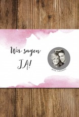 Save the Date Rubbelkarten für die Hochzeit, 25 Stück