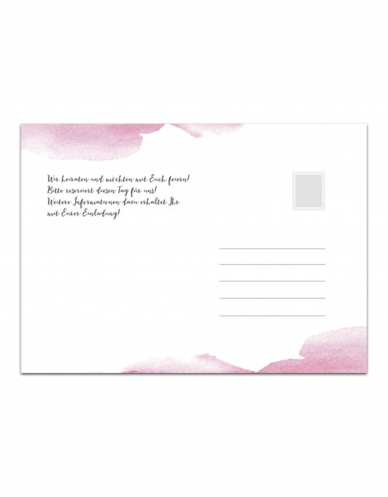 Save the Date Rubbelkarten für die Hochzeit, 25 Stück