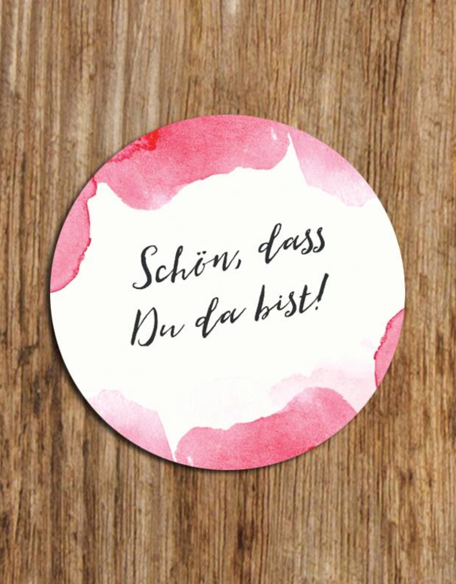 Sticker Schön Dass Du Da Bist Hochzeit Sticker Hochzeit Gastgeschenk Aufkleber Nastamide 