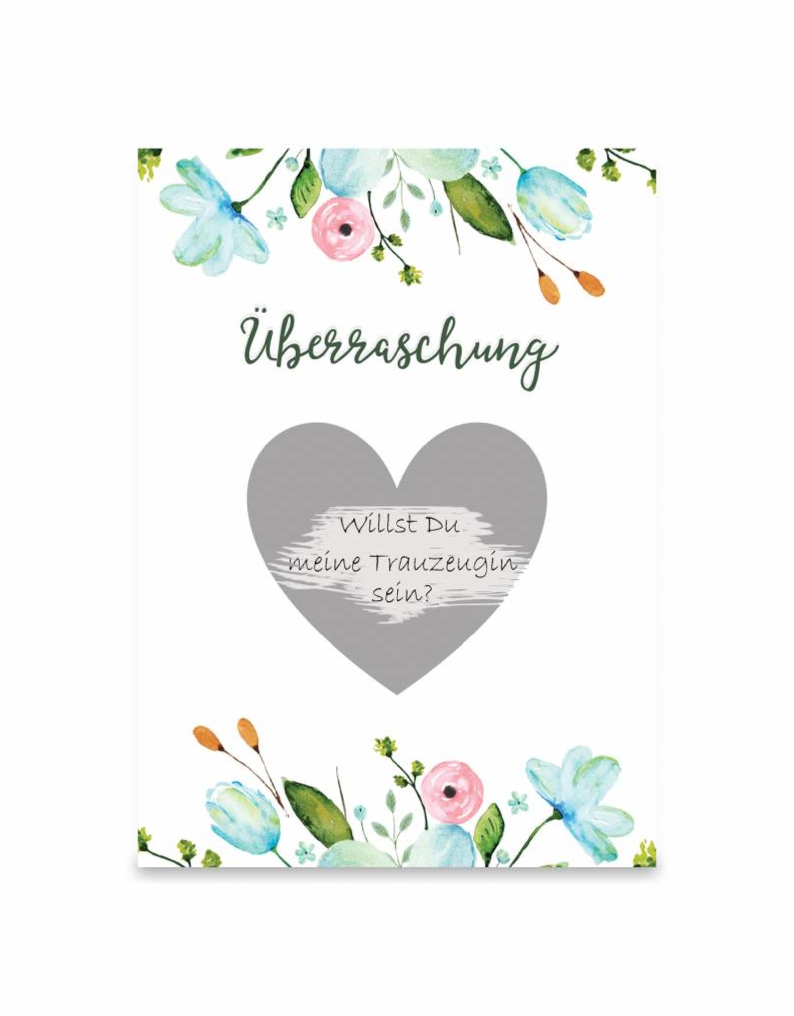 5 x Rubbelkarten "Überraschung Blumen"