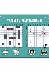 Schiffe versenken Reisespiel 2 Blöcke DN A5