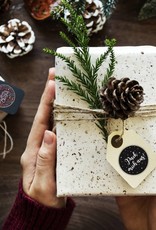 25 Sticker "Pack mich aus" Geschenkaufkleber