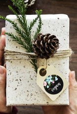 25 Sticker "vegan", Geschenkaufkleber