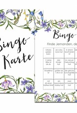 50 Bingokarten Hochzeit, Hochzeitsbingo Spiel