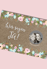 Save the Date Rubbelkarten für die Hochzeit, 25 Stück