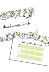 50 Musikwunschkarten für Hochzeit oder Geburtstag  - Copy