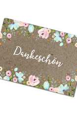 Postkarte "Dankeschön"