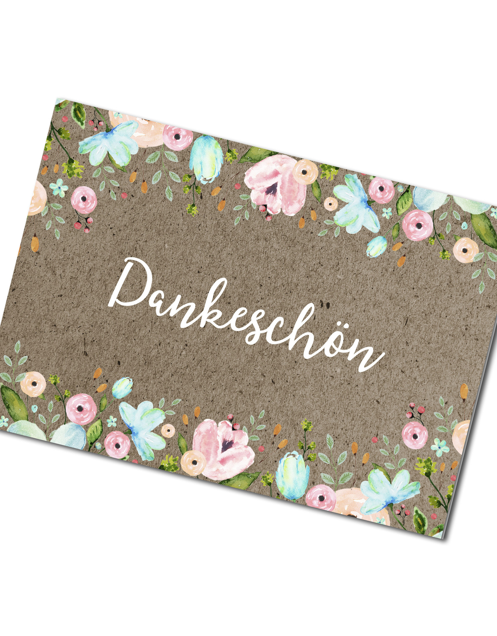 Postkarte "Dankeschön"