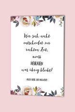 Glückwunschkarte Hochzeit "Heiraten, was übrig bleibt"