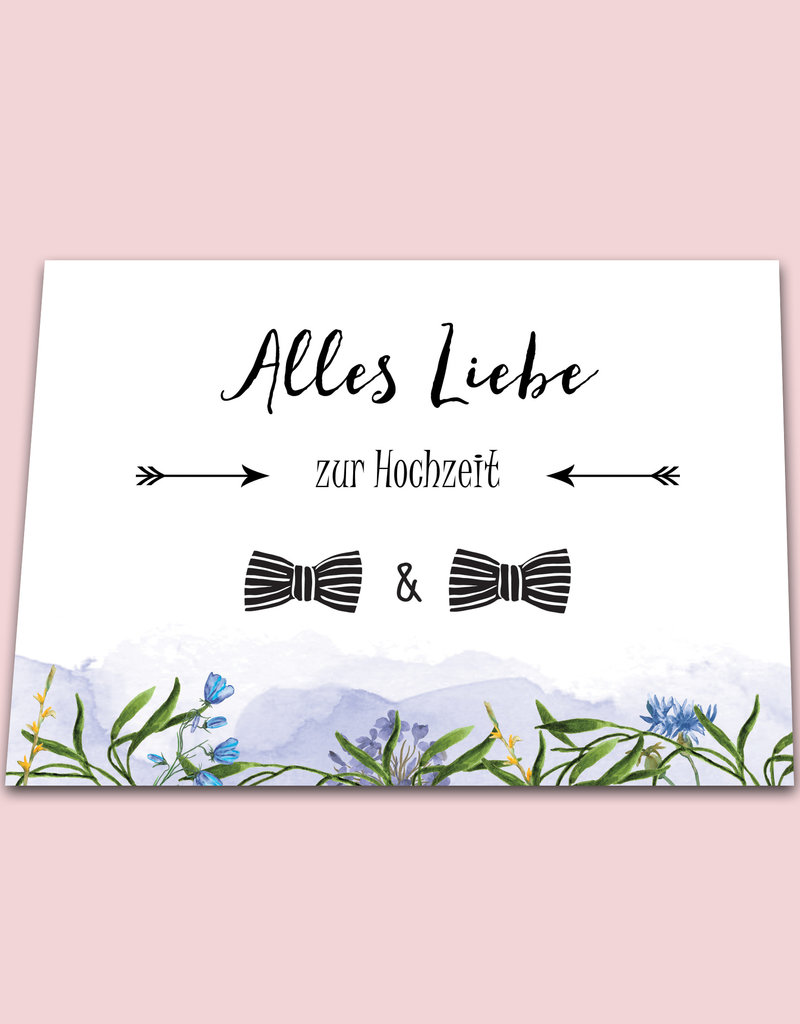 Glückwunschkarte Hochzeit Drucke Selbst Glückwunschkarten