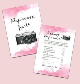 50 Fotokarten "Aquarell Hochzeit"